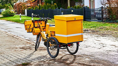 Cargo ebike triciclo